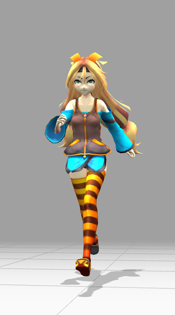 "Three.js Character Loader"<br>Three.js Project